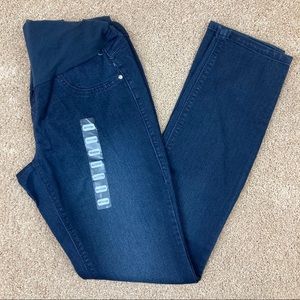 Fade to Blue Full Panel Skinny Maternity Jean NWOT